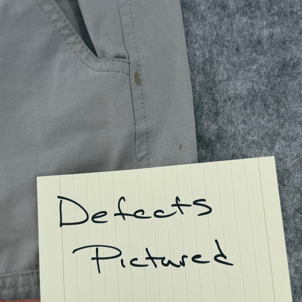 Huk Fishing Shorts Mens XL Gray Performance Cargo Pocket Quick Dry Breathable - Picture 6 of 14